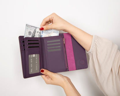 Linea Leather Women's Wallet Mizuri Leather