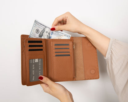 Linea Leather Women's Wallet Mizuri Leather