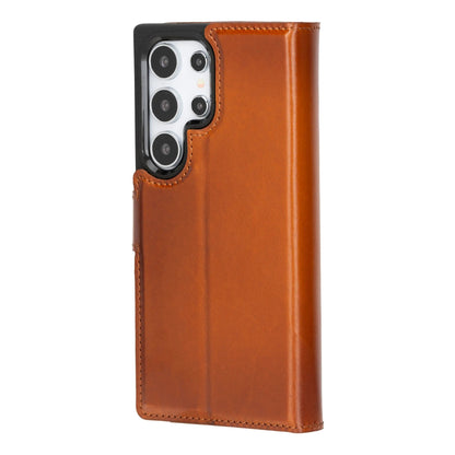 Samsung Galaxy S24 Leather Wallet Case Detachable RFID – Magic Mizuri Leather