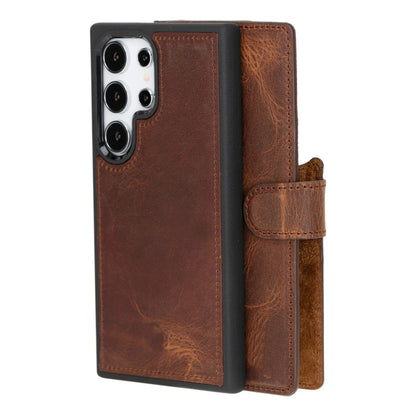 Samsung Galaxy S24 Plus Leather Wallet Case Detachable RFID – Magic Mizuri Leather