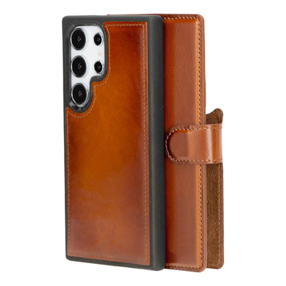 Samsung Galaxy S24 Leather Wallet Case Detachable RFID – Magic Mizuri Leather