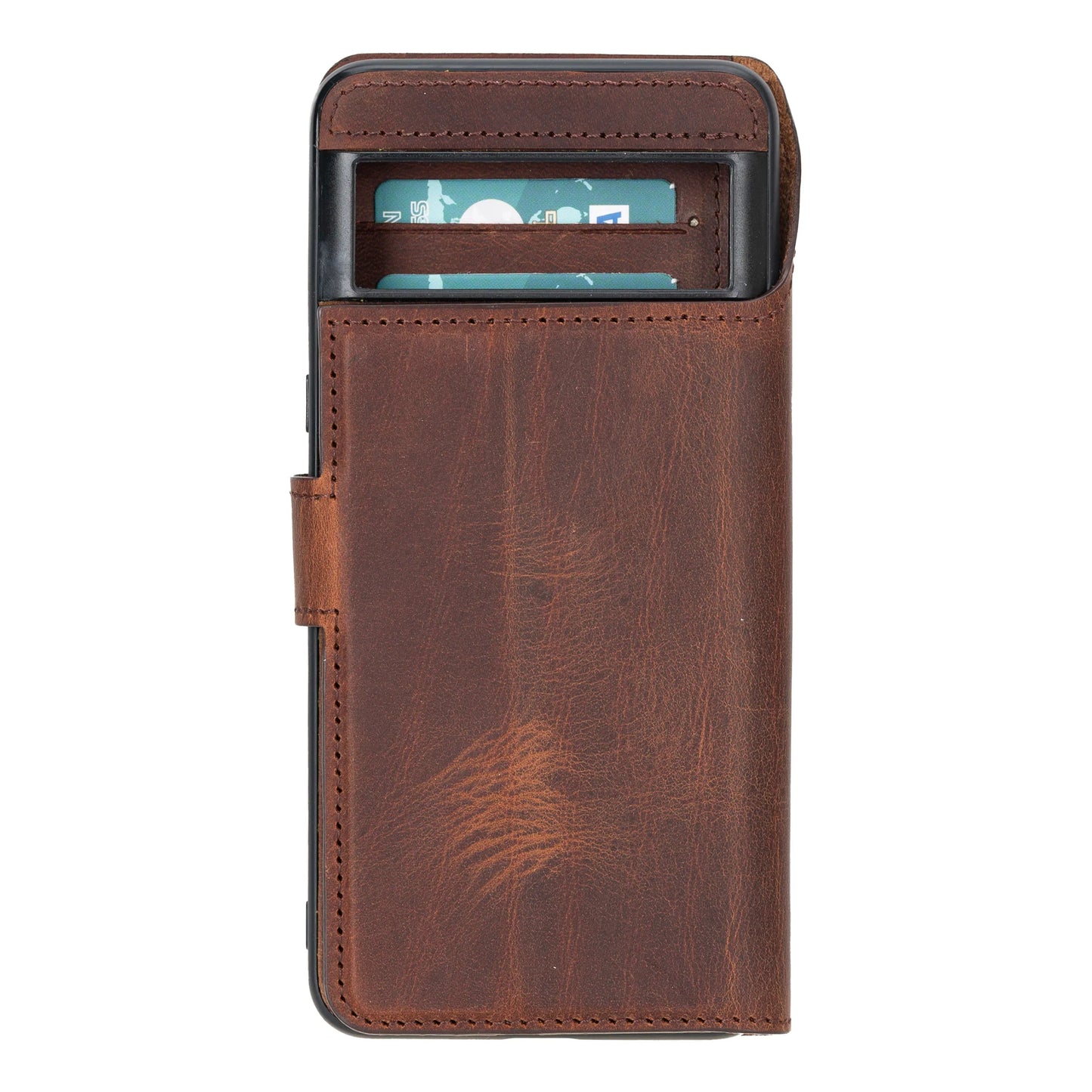 Google Pixel 10 / 10 Pro Leather Wallet Case Detachable RFID – Magic Mizuri Leather