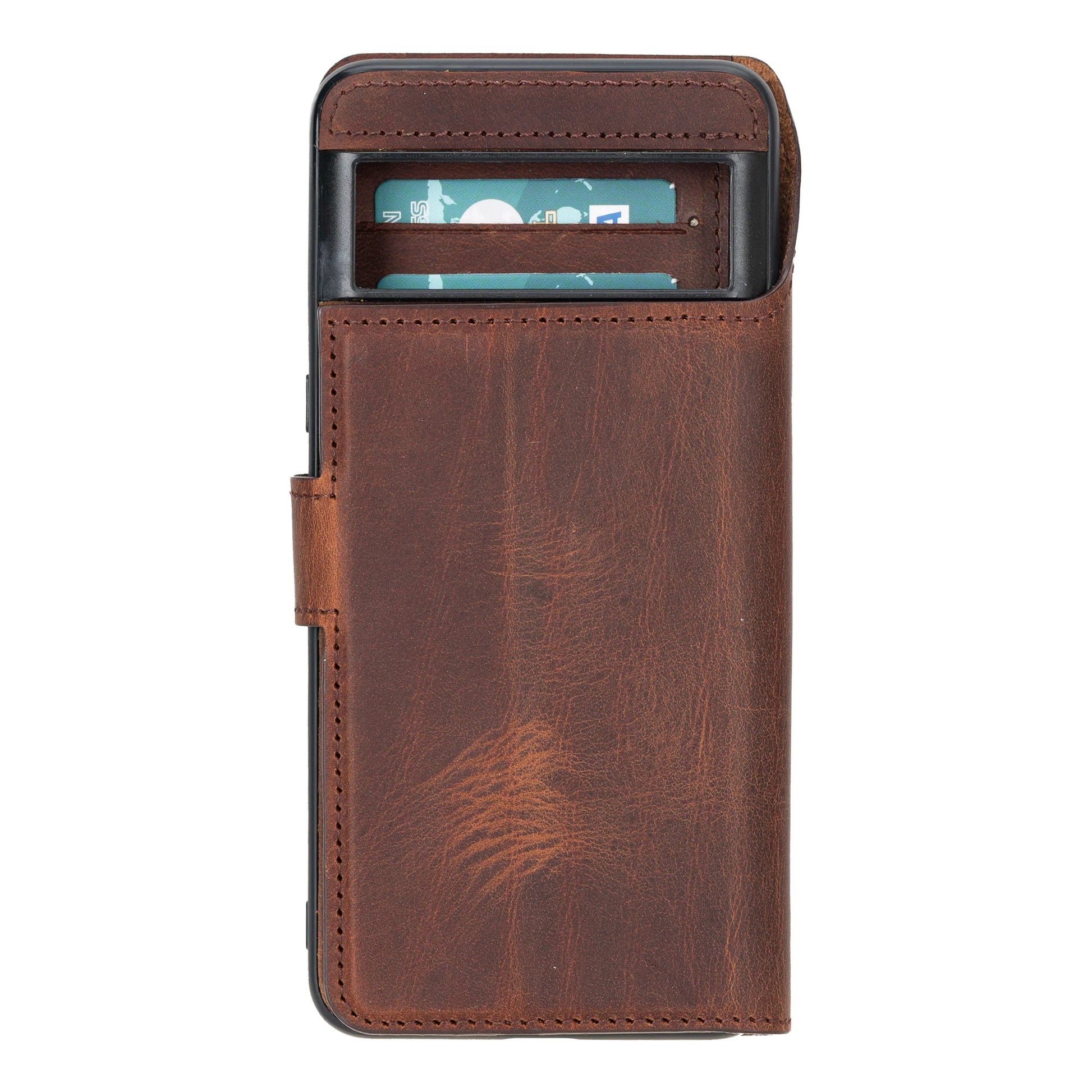Google Pixel 10 / 10 Pro Leather Wallet Case Detachable RFID – Magic Mizuri Leather