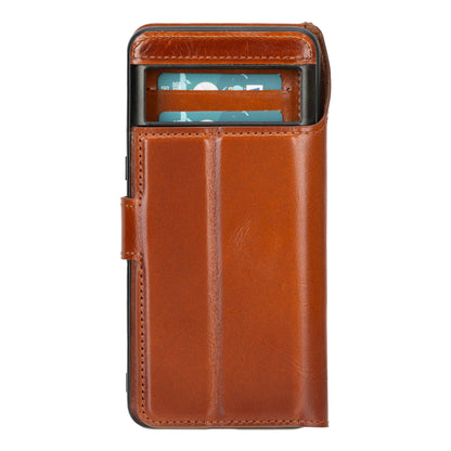 Google Pixel 10 Pro XL Leather Wallet Case Detachable RFID – Magic Mizuri Leather