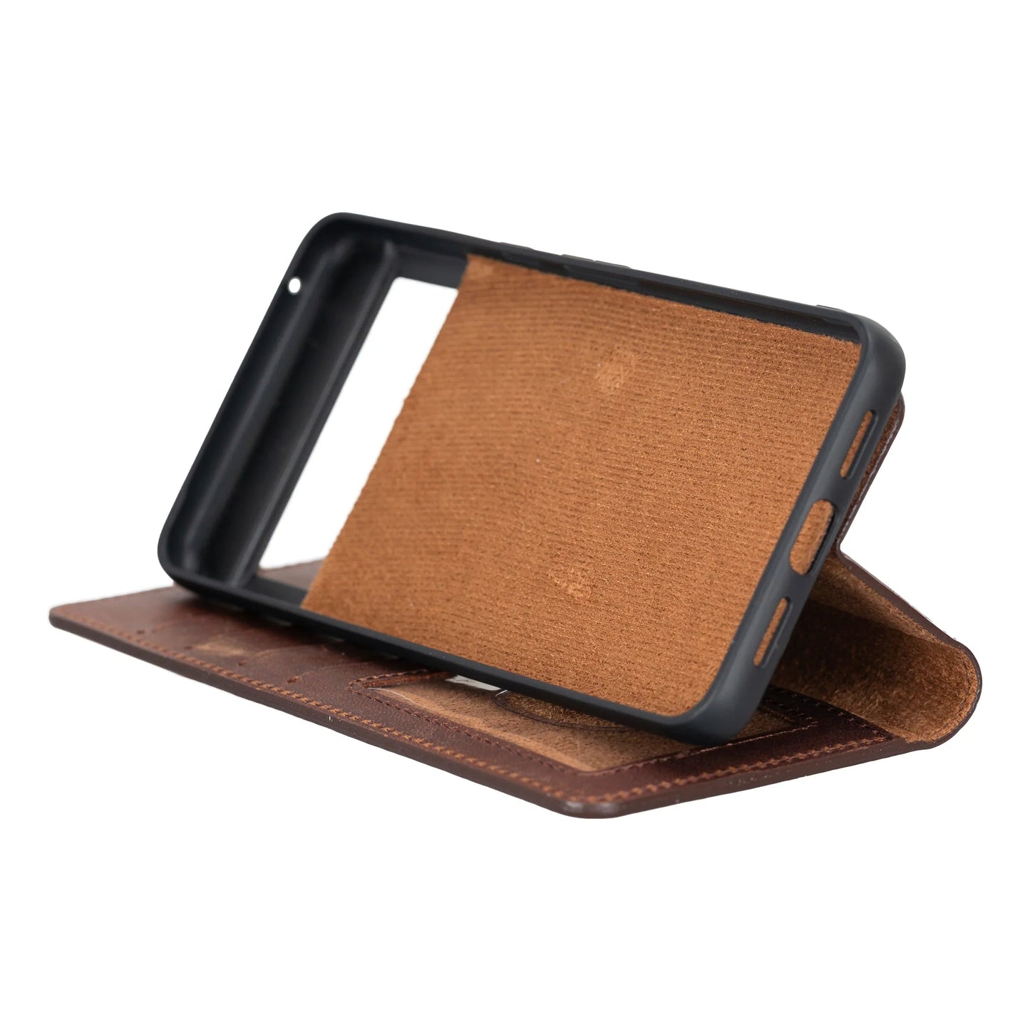 Google Pixel 10 / 10 Pro Leather Wallet Case Detachable RFID – Magic Mizuri Leather