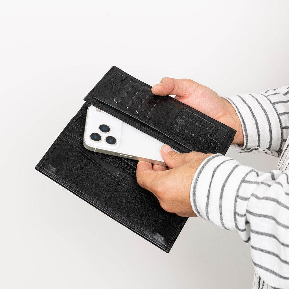 Tenuta Leather Universal Wallet Mizuri Leather