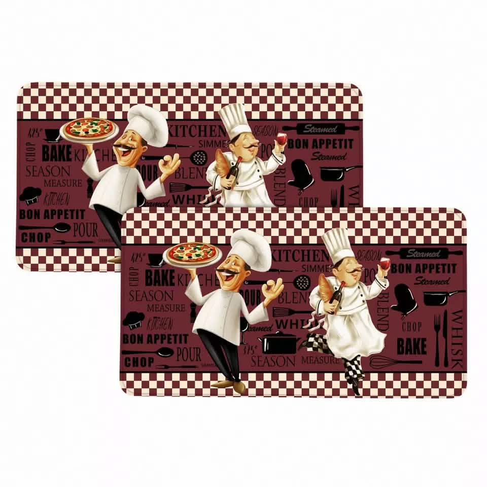 Bibb Home Anti Fatigue Foam Oversized Kitchen Mat 20" X 36" DailySale
