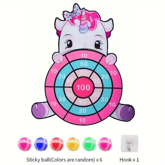 Colorful Sticky Ball Toss Game - Elephant, Unicorn or Dinosaur DailySale