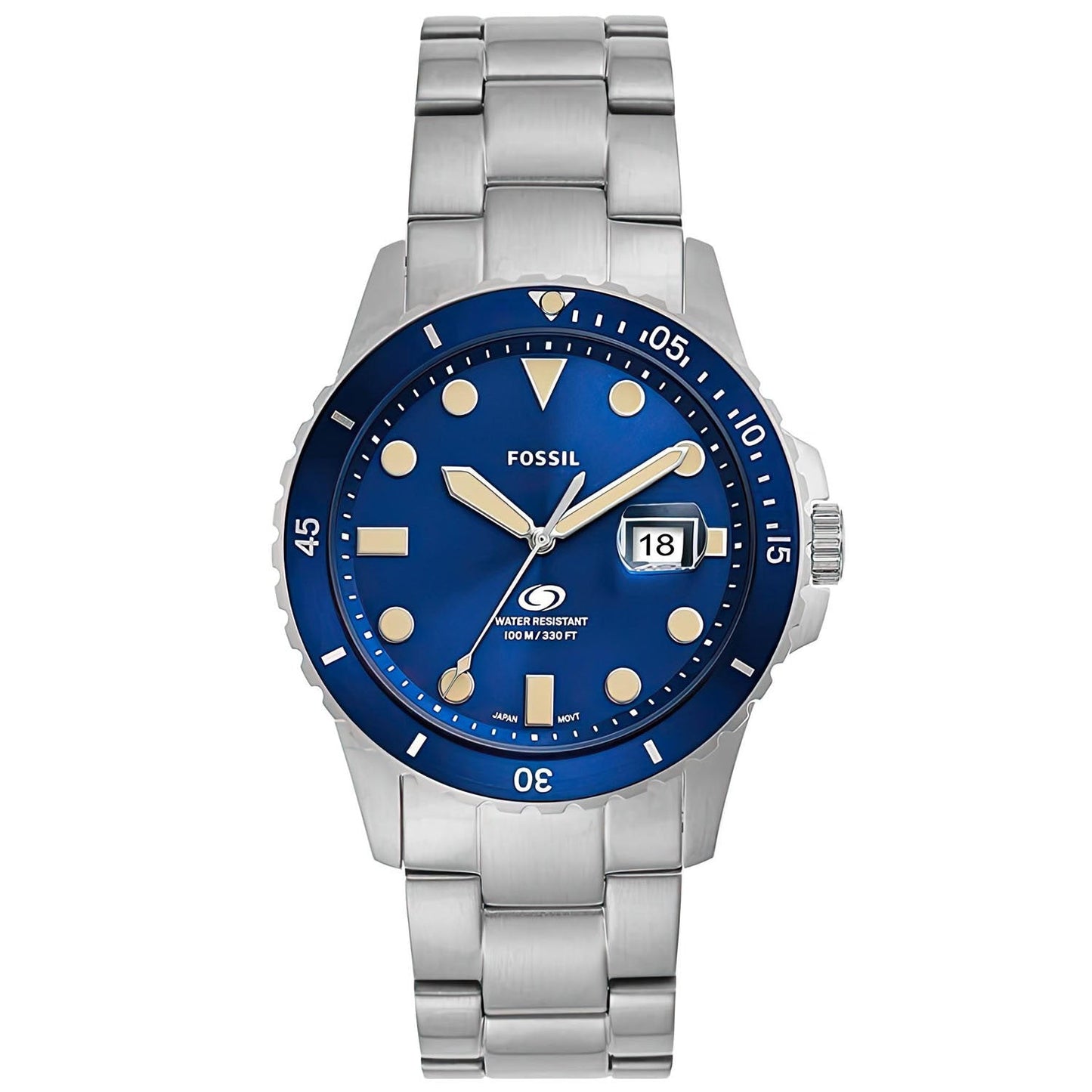 Fossil Men's Blue Dive Bids.com
