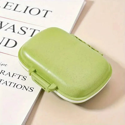 8-Compartment Weekly Medicine Travel Pill Organizer Storage Box DailySale