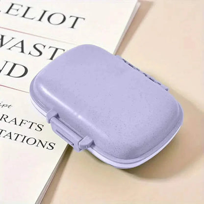 8-Compartment Weekly Medicine Travel Pill Organizer Storage Box DailySale