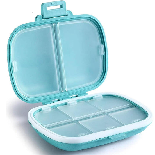8 Compartments Travel Pill Organizer DailySale