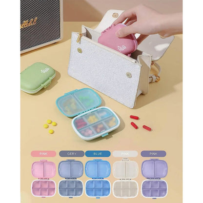 8 Compartments Travel Pill Organizer DailySale