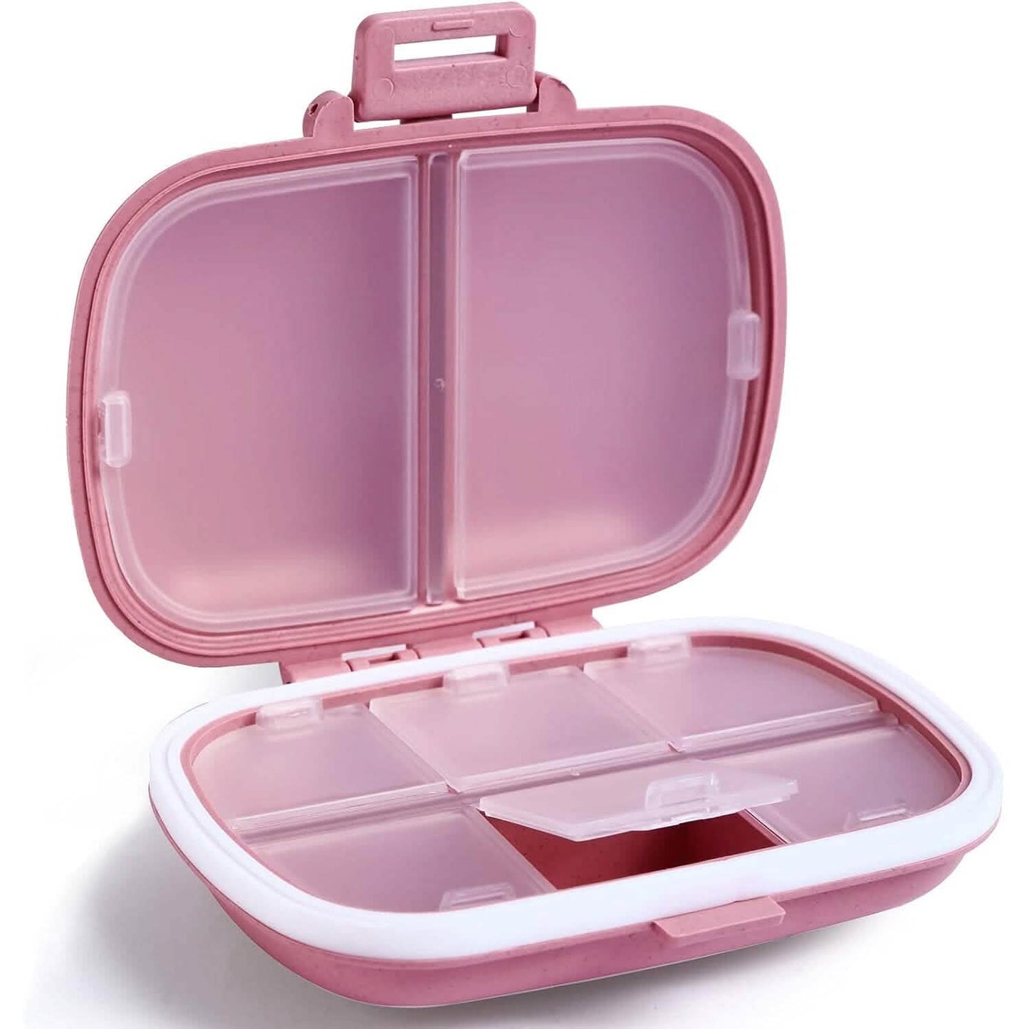 8 Compartments Travel Pill Organizer DailySale