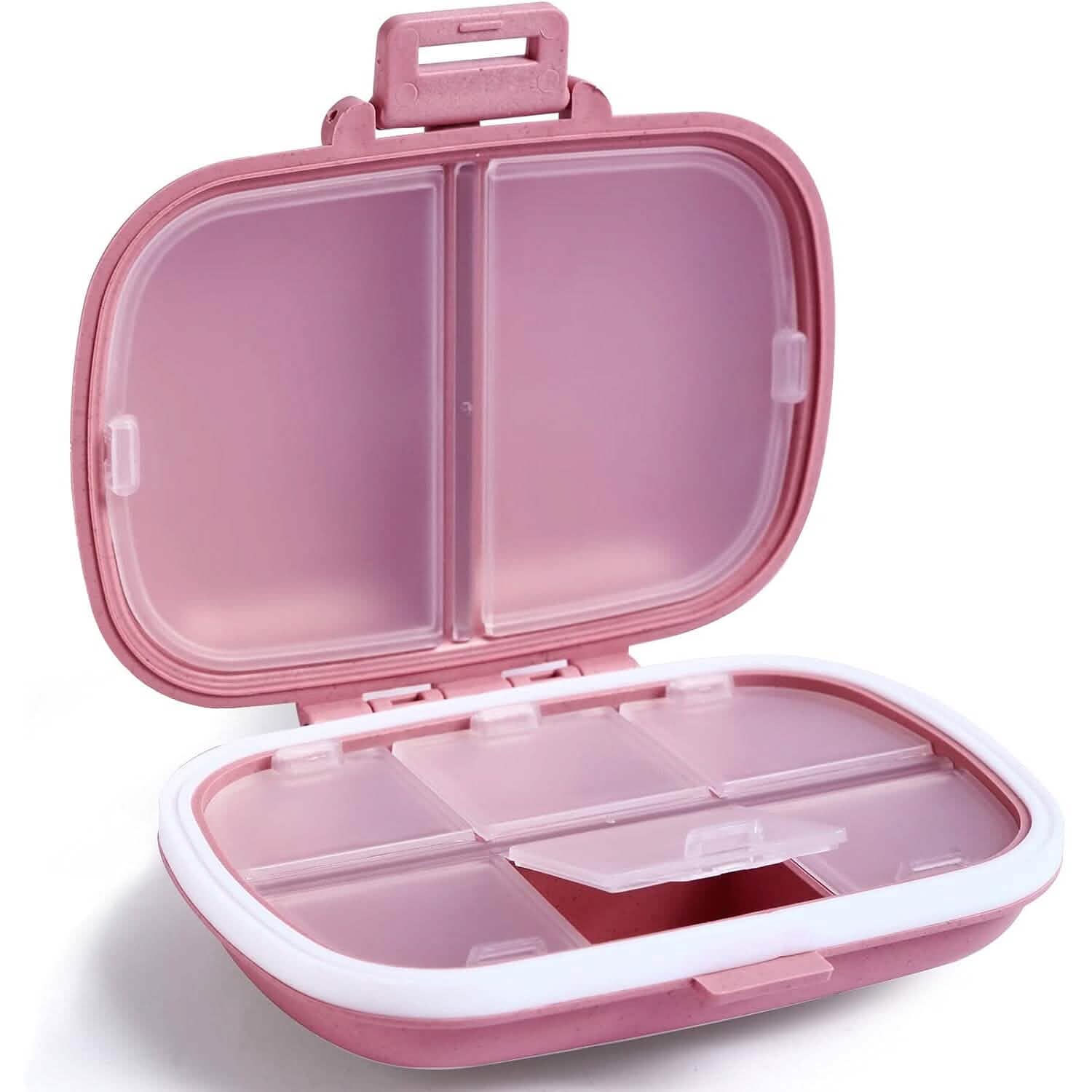 8 Compartments Travel Pill Organizer DailySale