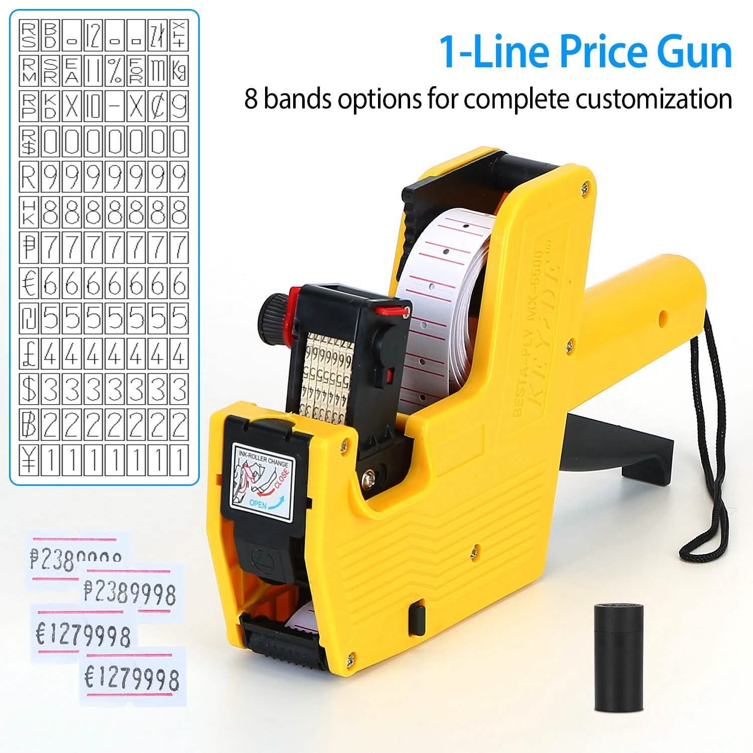 8 Digits Price Numerical Tag Gun DailySale