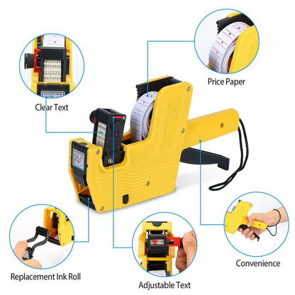 8 Digits Price Numerical Tag Gun DailySale