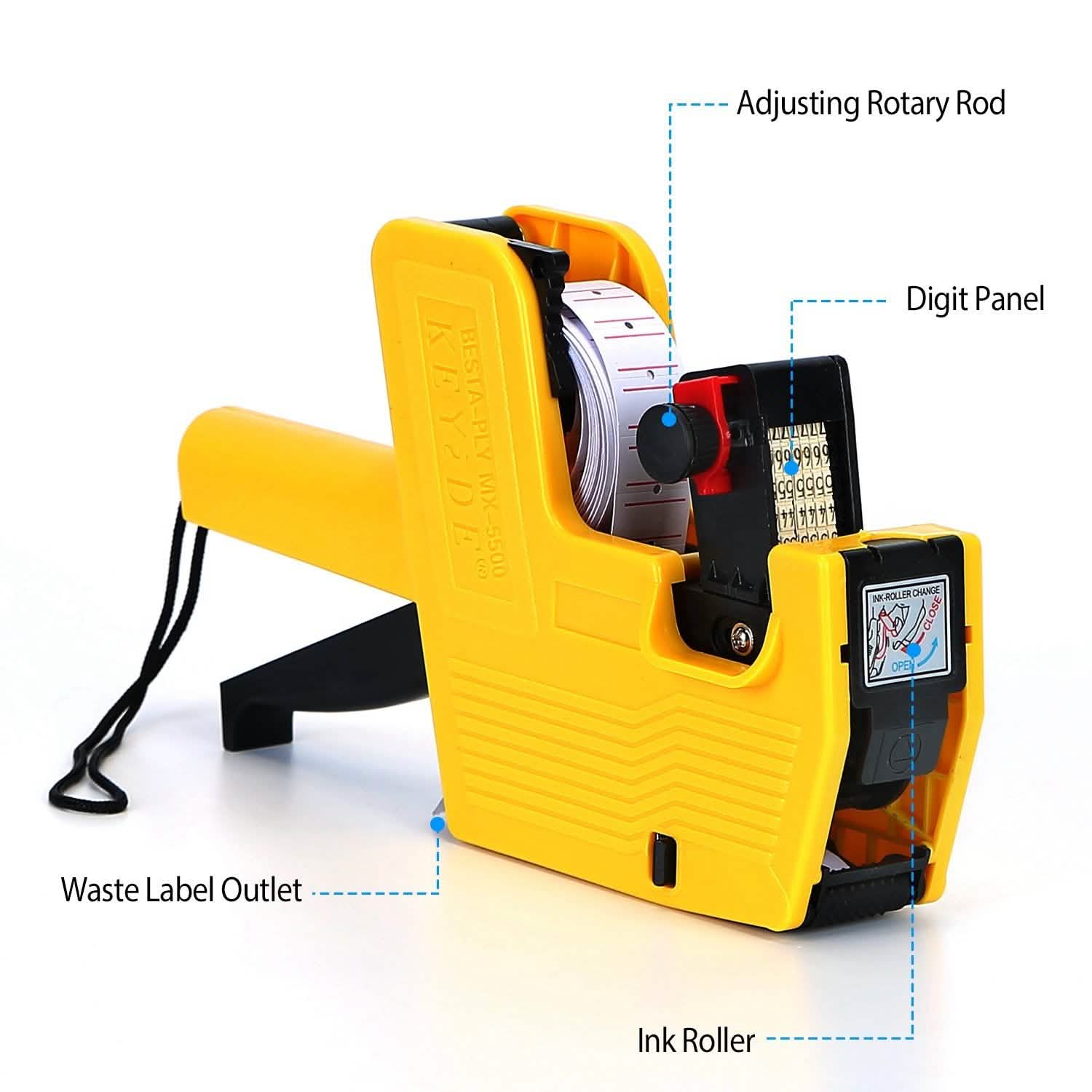 8 Digits Price Numerical Tag Gun DailySale