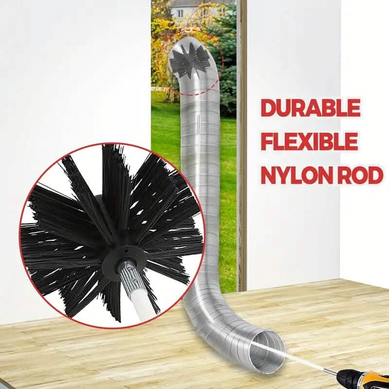 8 Ft. Dryer Vent Cleaning Brush DailySale