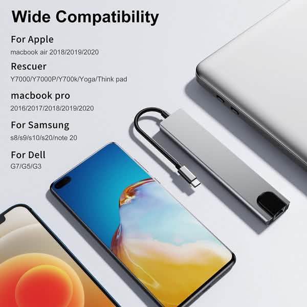 8-in-1 USB 3.0 Hub DailySale
