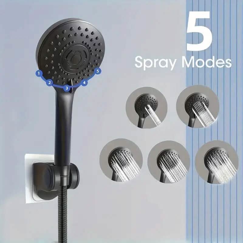 8-Inch High Pressure Showerhead with 11-Inch Adjustable Extension Arm DailySale