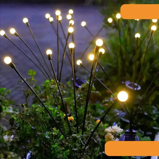 8 LED Solar Firefly Hanging Solar Lights DailySale