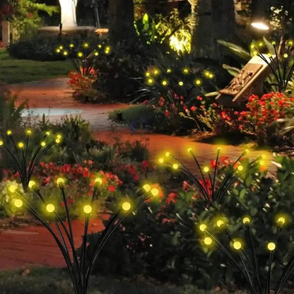 8 LED Solar Firefly Hanging Solar Lights DailySale