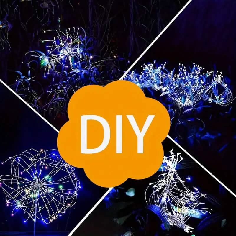 8 Lighting Modes Solar Festival Viewing Decorative Outdoor Lights DailySale
