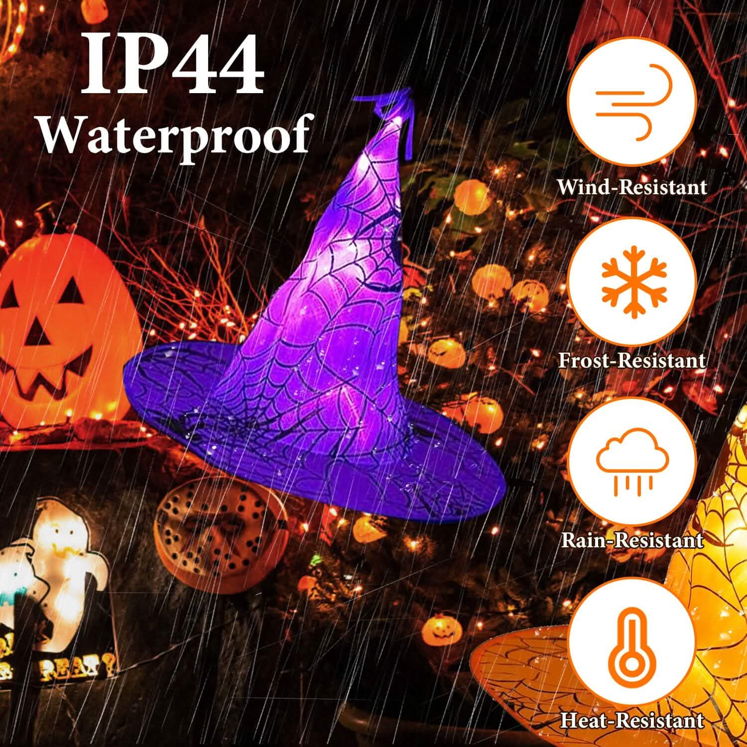 8-Pack: 13ft Witch Hat Hanging String LED Light DailySale