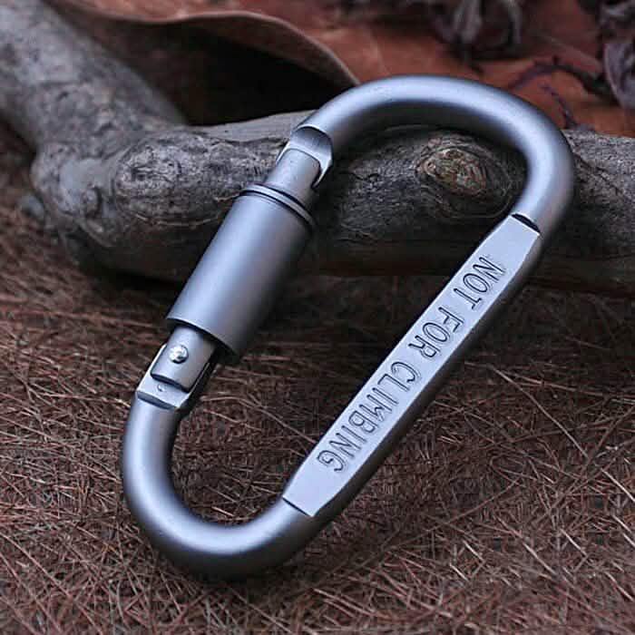 8-Pack: Aluminum Outdoor Carabiner DailySale