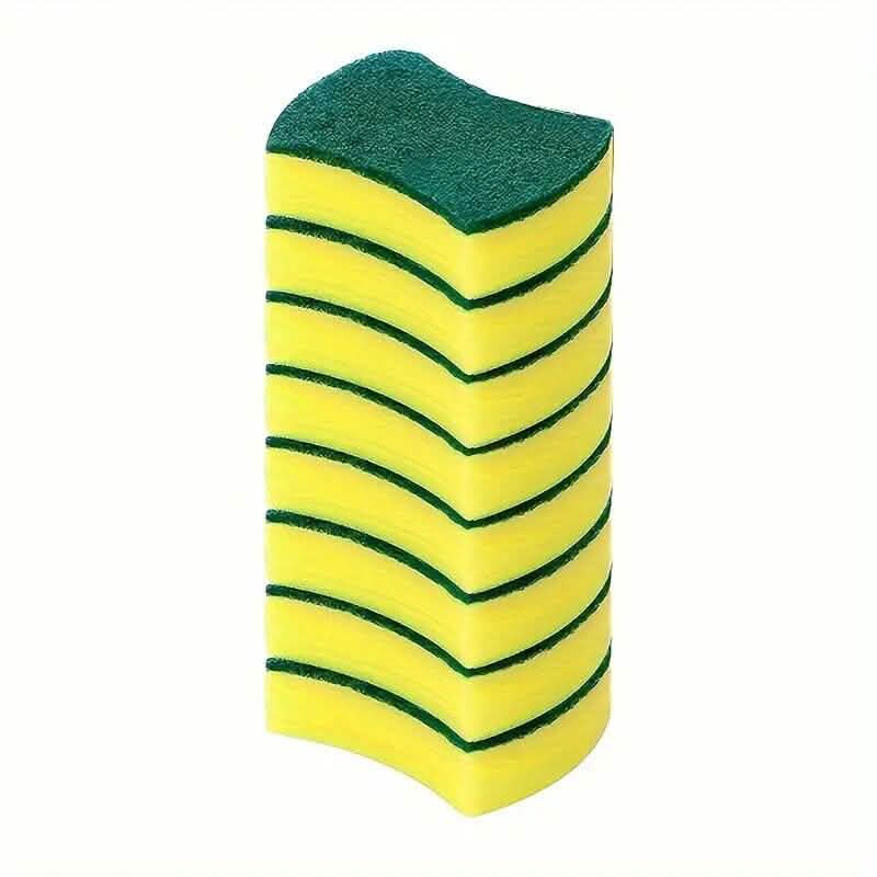 8-Pack: Double-Sided Multifunctional Cleaning Sponge DailySale