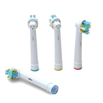 8-Pack: Generic Oral-B Braun Electric Toothbrush Heads Replacement Round Soft DailySale