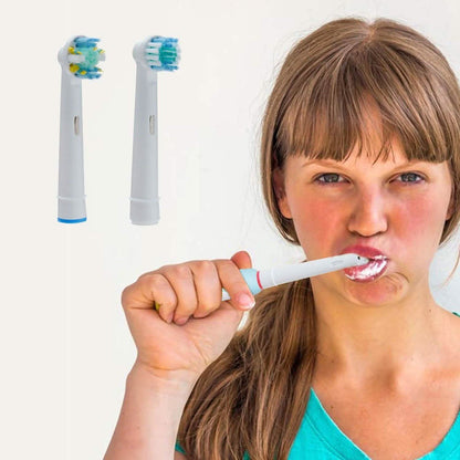 8-Pack: Generic Oral-B Braun Electric Toothbrush Heads Replacement Round Soft DailySale