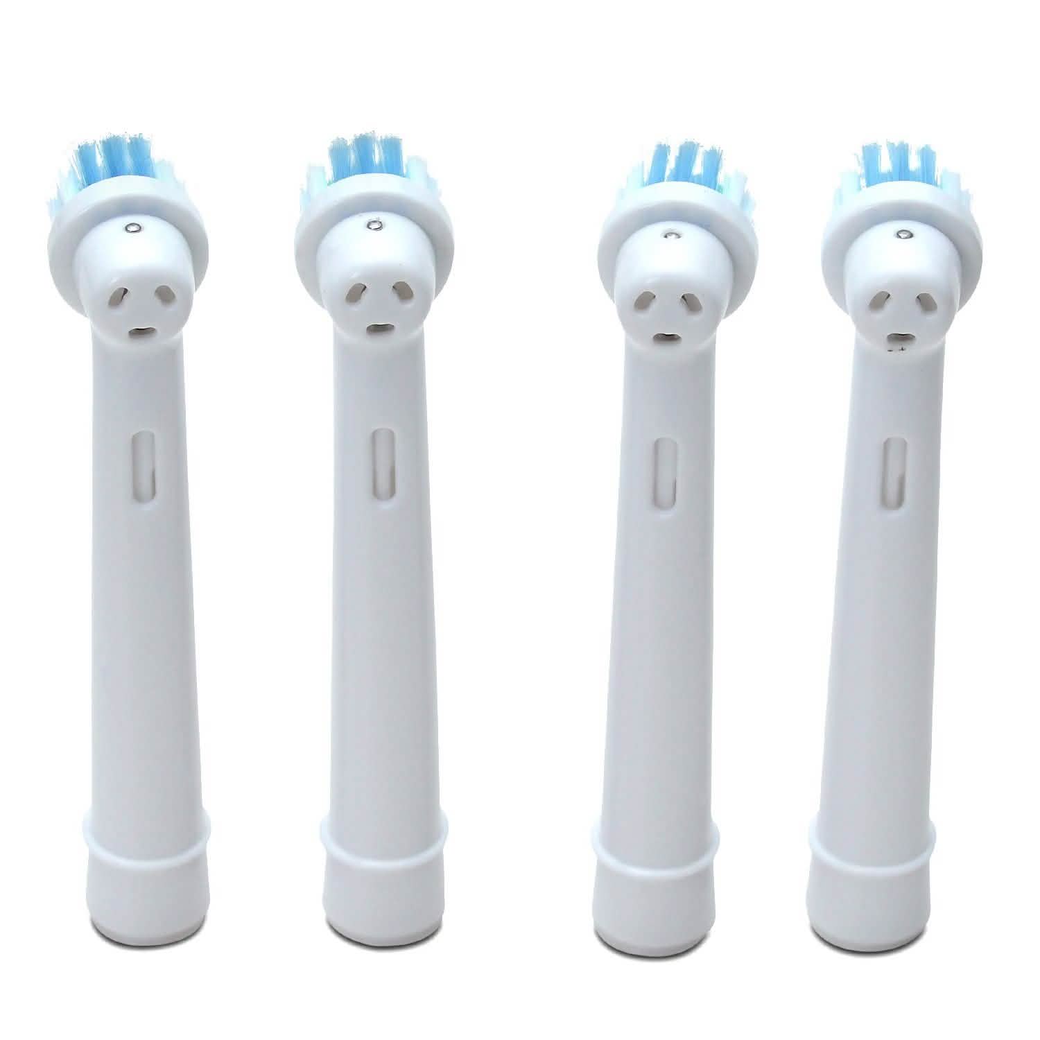 8-Pack: Generic Oral-B Braun Electric Toothbrush Heads Replacement Round Soft DailySale