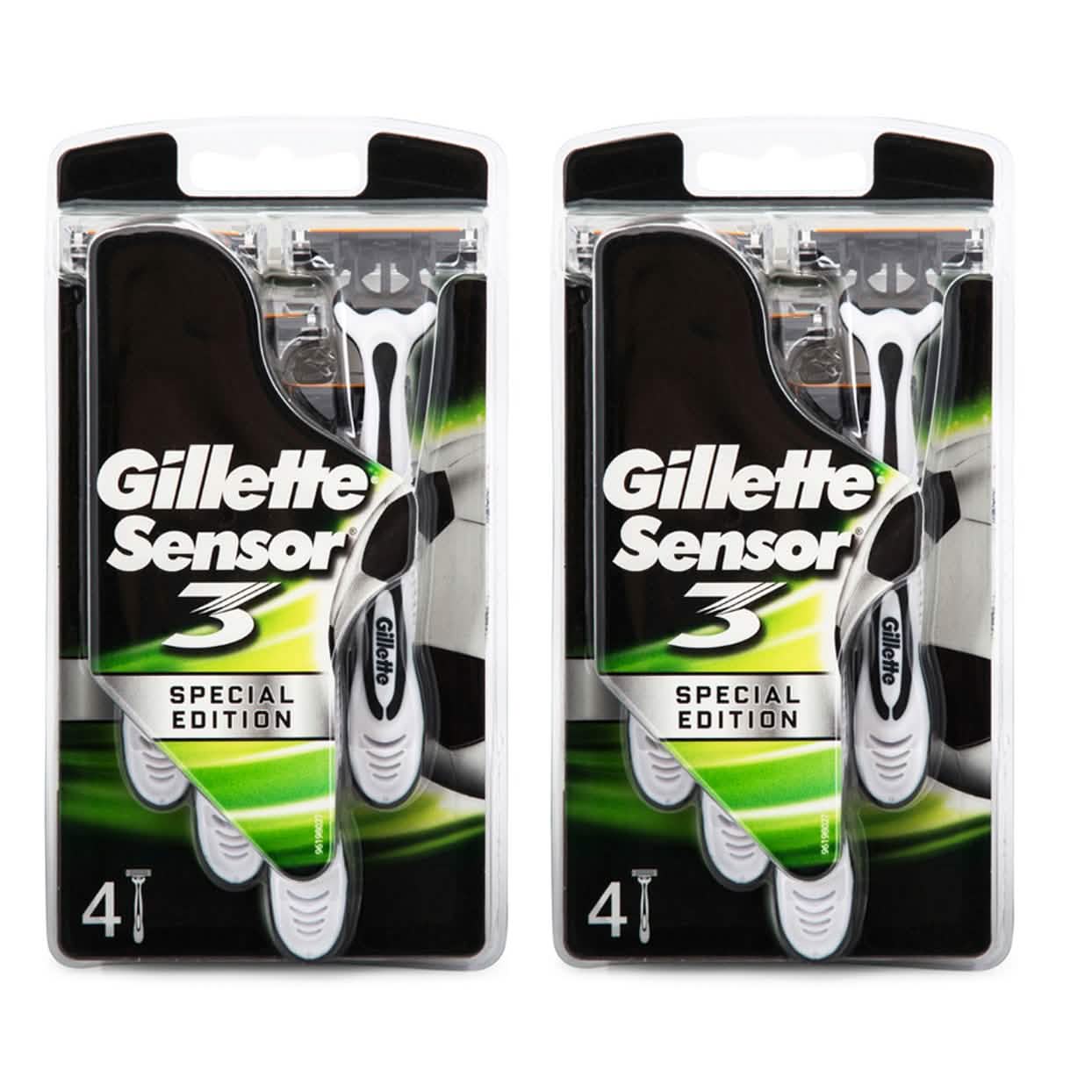 8-Pack: Gillette Sensor 3 Special Edition Razor DailySale