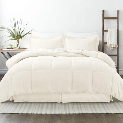 8-Piece: Bed in a Box Hypoallergenic Double Brushed Deep Pocket Set DailySale
