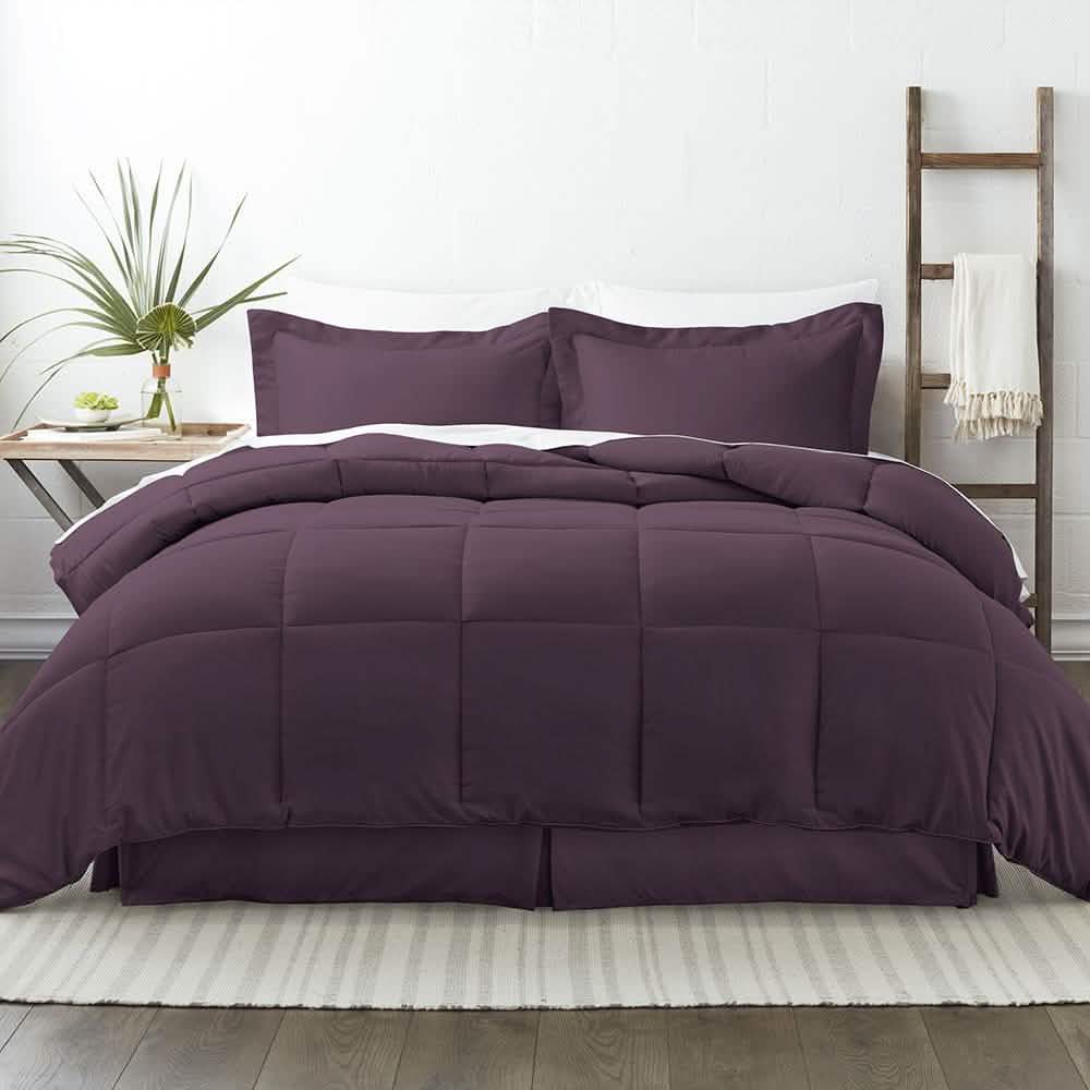 8-Piece: Bed in a Box Hypoallergenic Double Brushed Deep Pocket Set DailySale