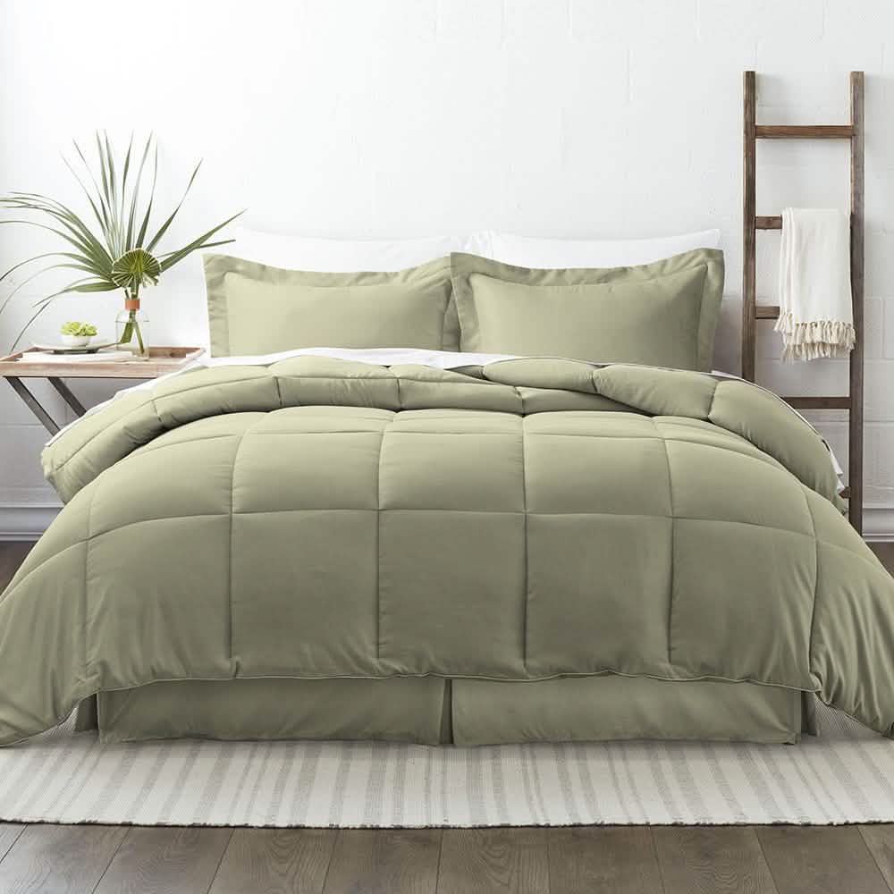 8-Piece: Bed in a Box Hypoallergenic Double Brushed Deep Pocket Set DailySale