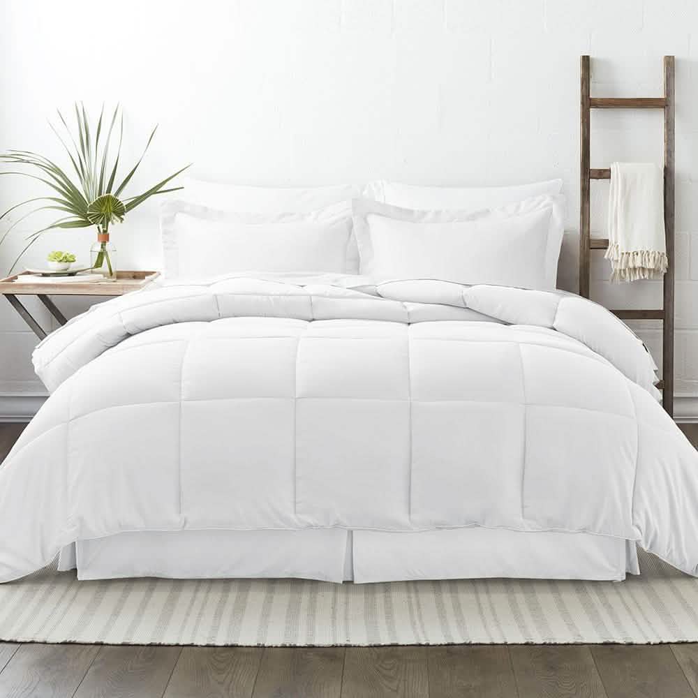 8-Piece: Bed in a Box Hypoallergenic Double Brushed Deep Pocket Set DailySale