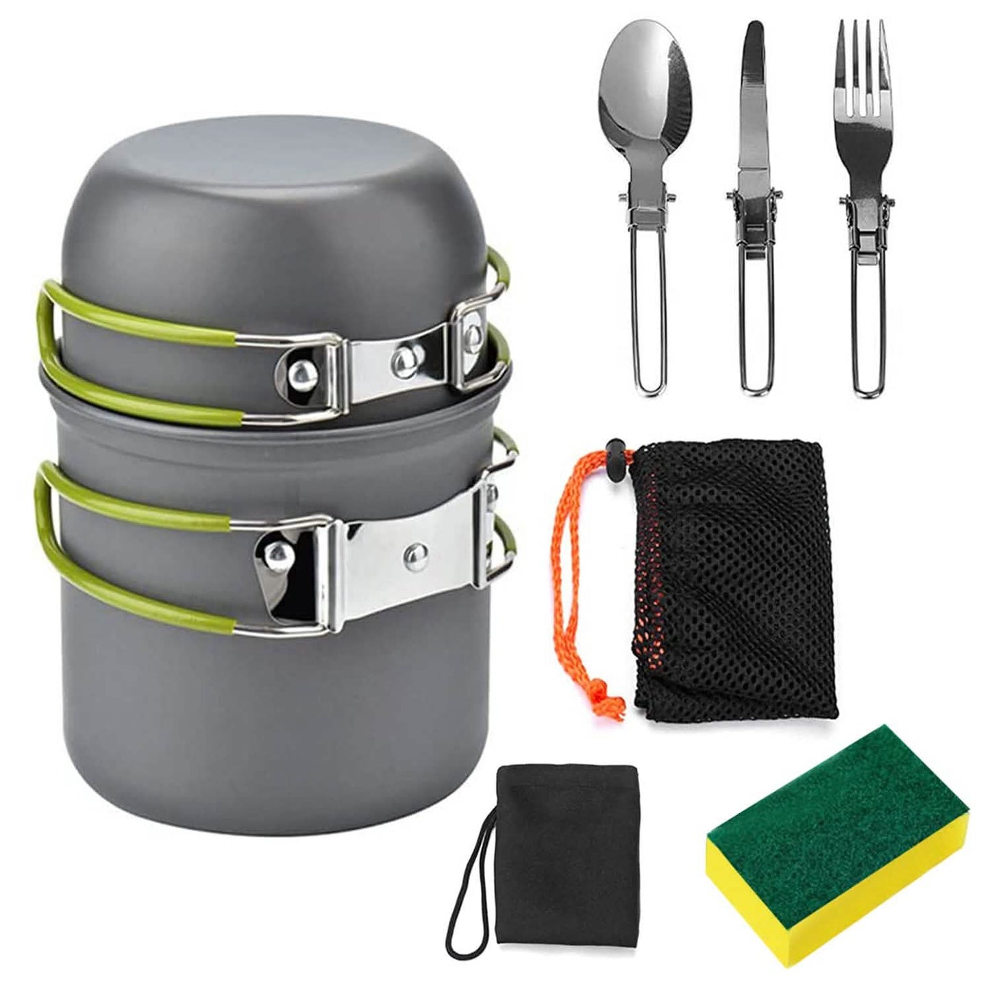 8-Piece: Camping Cooking Ware Set DailySale