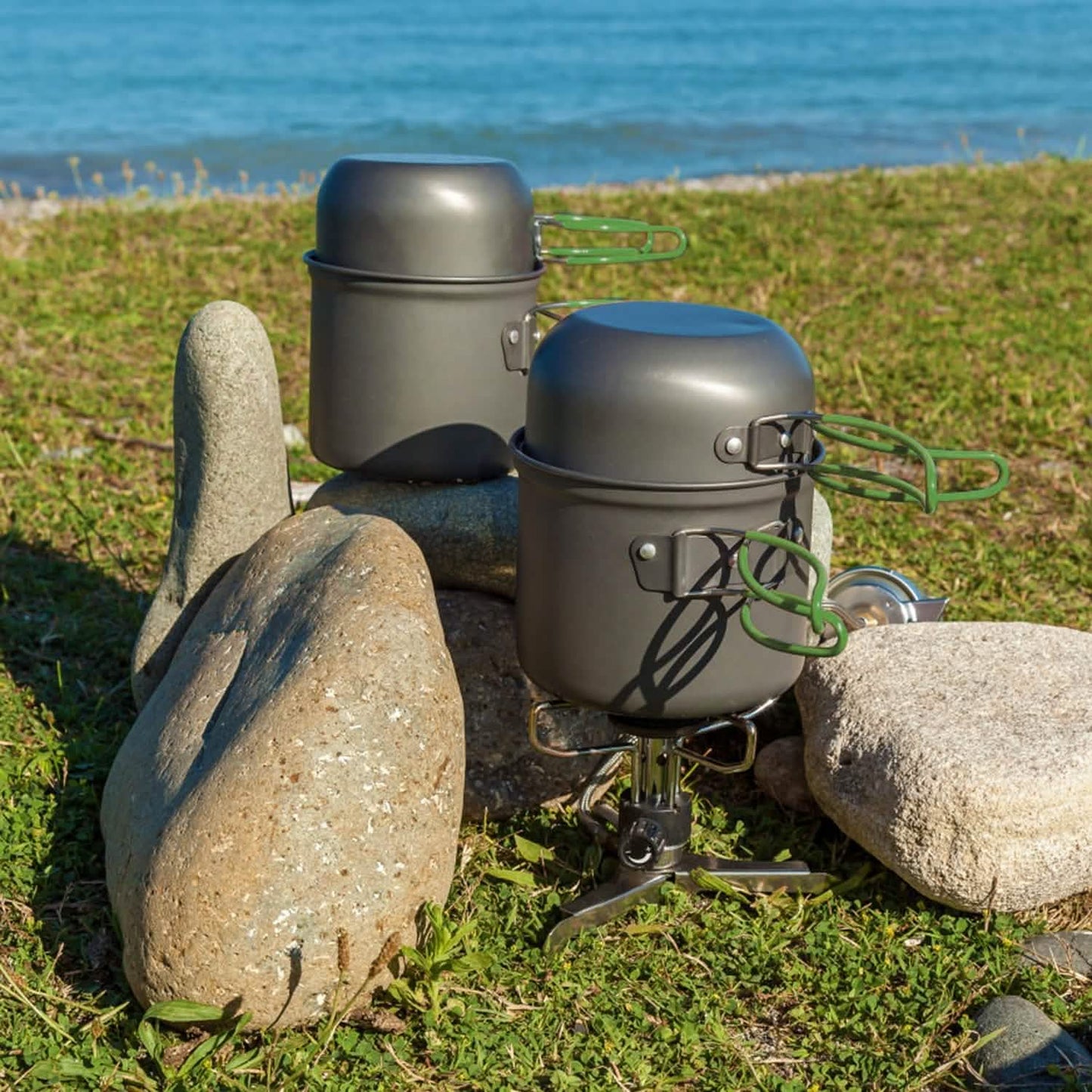 8-Piece: Camping Cooking Ware Set DailySale