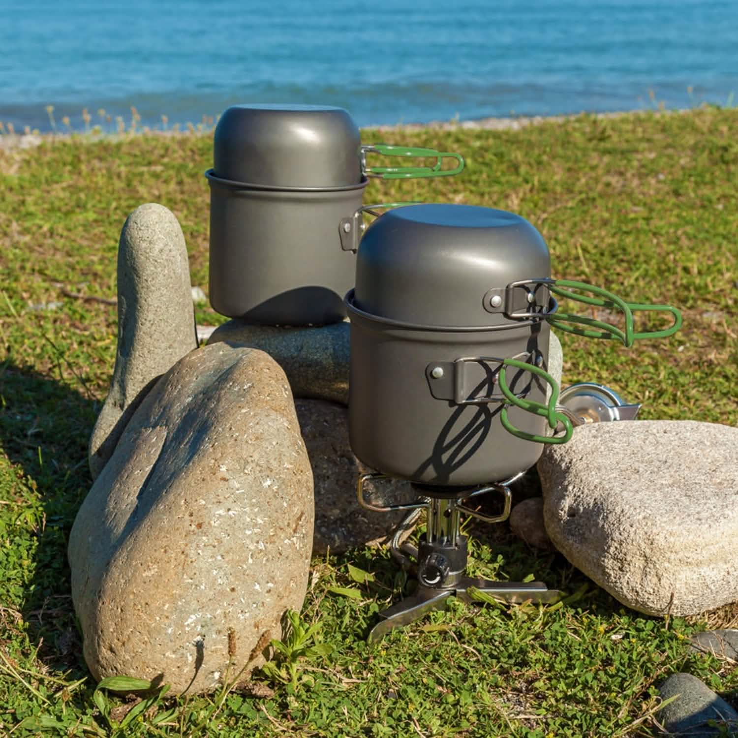 8-Piece: Camping Cooking Ware Set DailySale