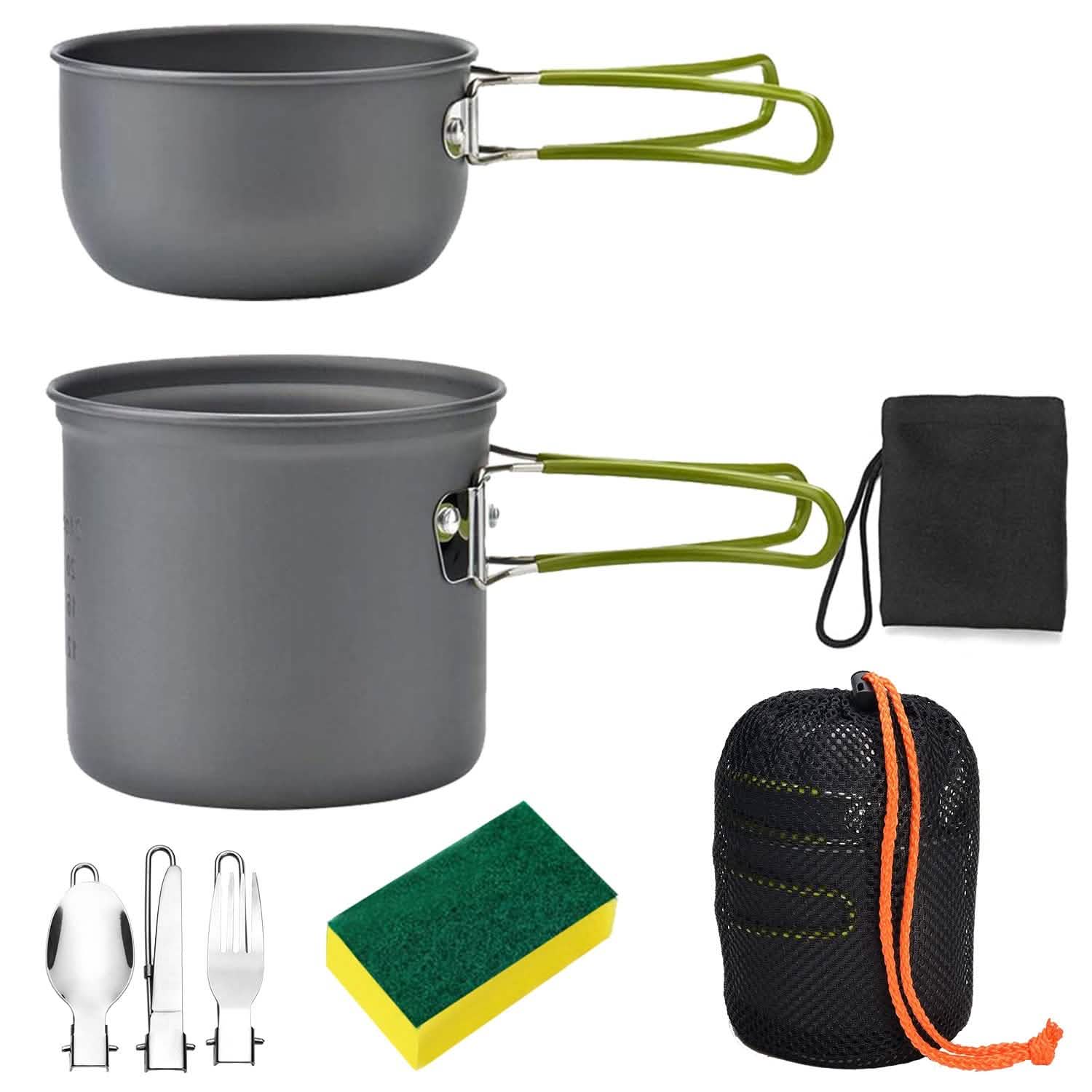 8-Piece: Camping Cooking Ware Set DailySale