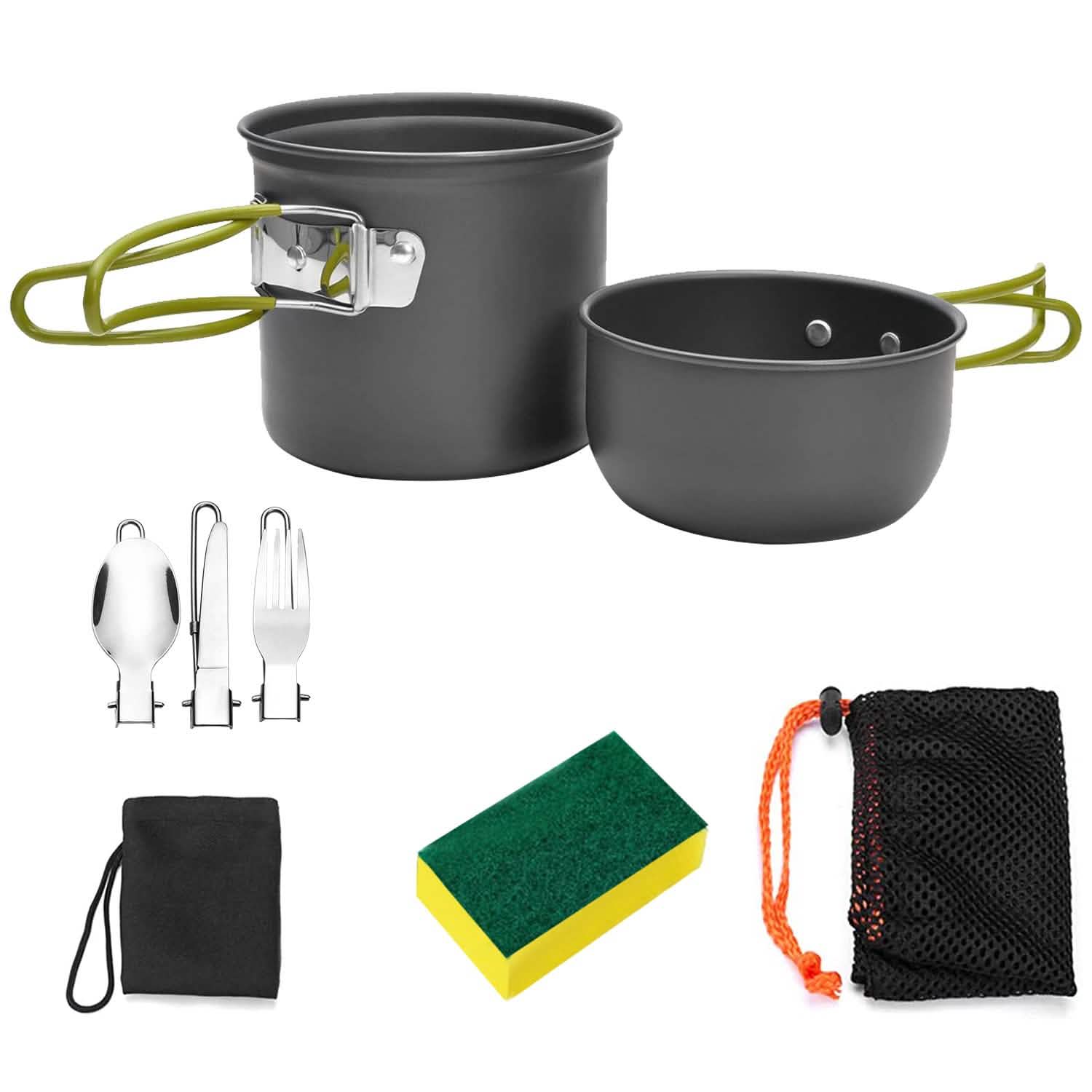 8-Piece: Camping Cooking Ware Set DailySale
