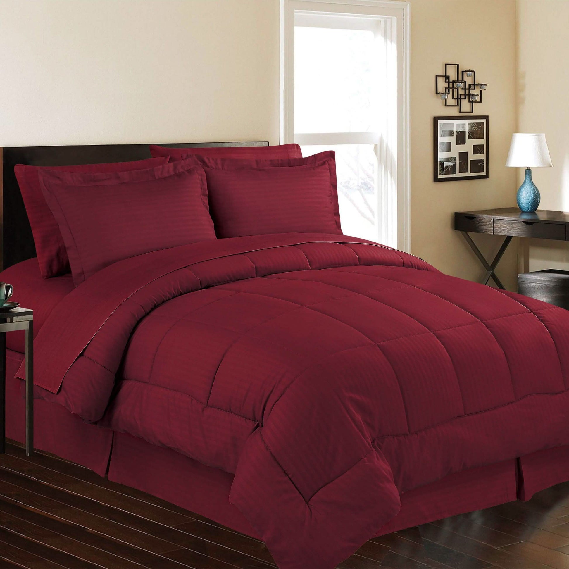 8-Piece: Embossed Bed Set DailySale