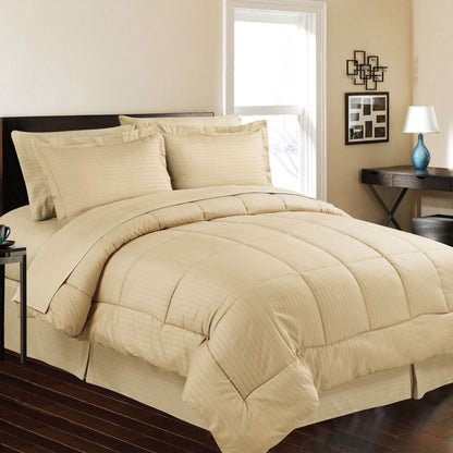 8-Piece: Embossed Bed Set DailySale