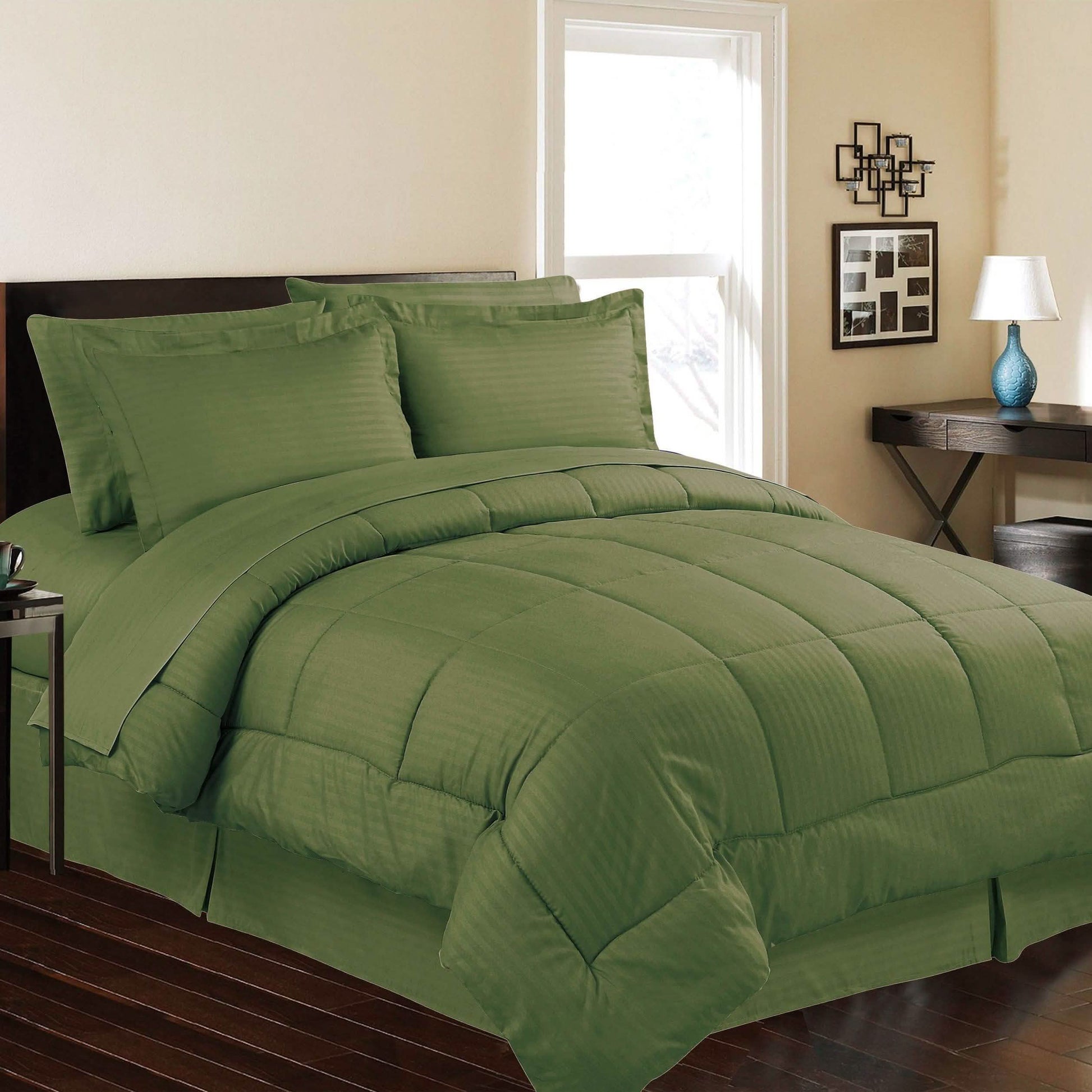 8-Piece: Embossed Bed Set DailySale