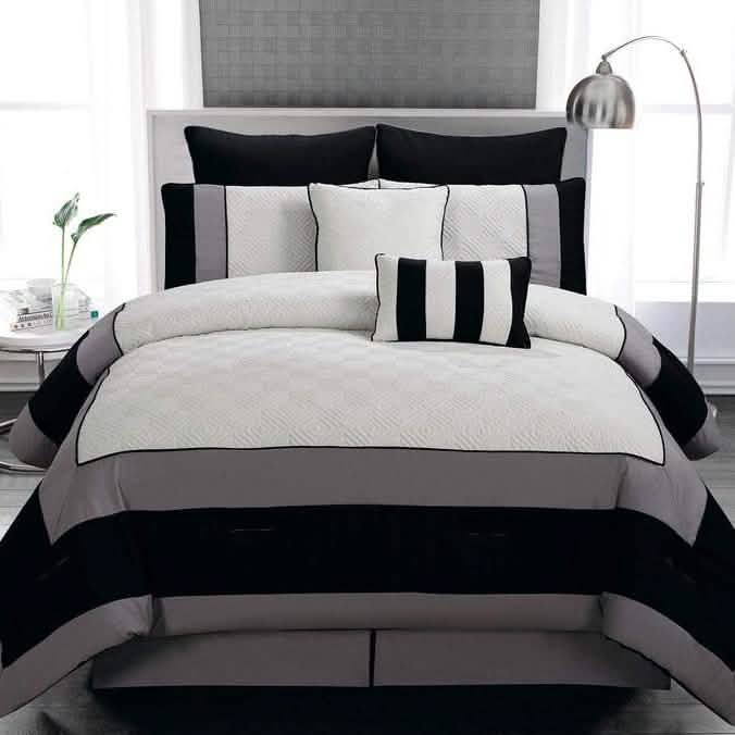 8-Piece: Kensie Oversized Queen Comforter Set DailySale