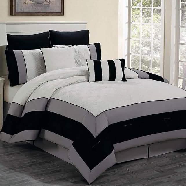 8-Piece: Kensie Oversized Queen Comforter Set DailySale