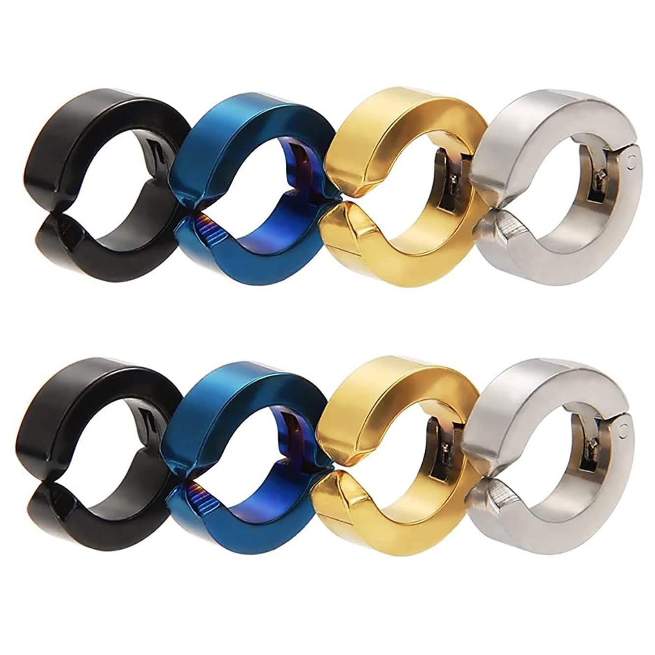 8-Piece: Mudder Non-Pierced Earring Clip DailySale